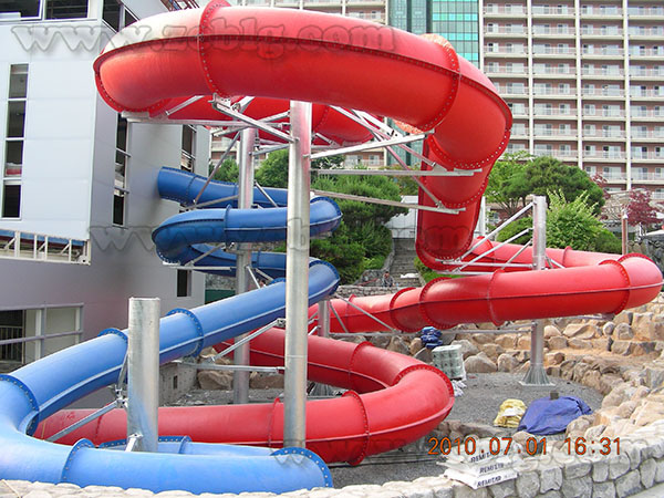 Tube slides combination