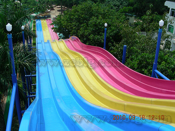 Multi-Lane Mat Racer Slide