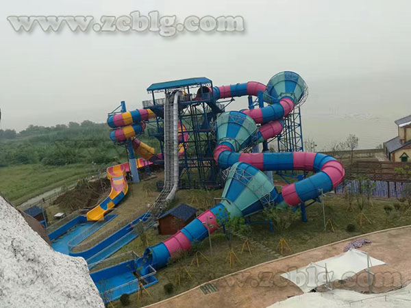 Three funnel slide